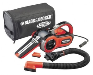 Автопылесос Black and Decker PAV 1205 Black orange