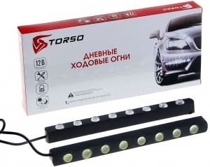 Дневные ходовые огни Torso DRL-8-2 Black