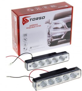 Дневные ходовые огни Torso DRL-5-3-1 Black