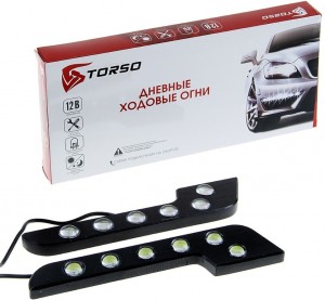 Дневные ходовые огни Torso DRL-6-7 Black