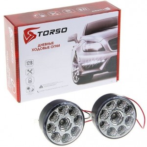 Дневные ходовые огни Torso DRL-9-2 Black