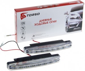 Дневные ходовые огни Torso DRL-8-1 LED-SMD Black