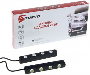 Дневные ходовые огни Torso DRL-4-2 Black