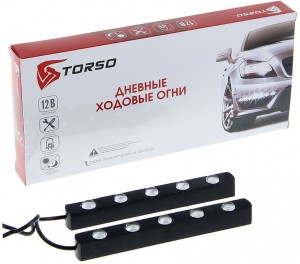 Дневные ходовые огни Torso DRL-5-8 Black