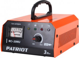 Зарядное устройство для аккумулятора Patriot BCI-20 MU