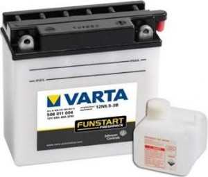 Аккумулятор для мототехники Varta 12N5.5-3B Funstart FP 6Ah 506011004 евро сух. с пакетом электролита