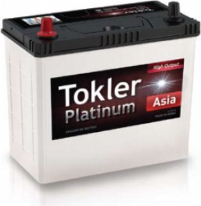 Аккумулятор для грузового автомобиля Tokler Platinum Asia Яп. ст. евро зал узк.кл 40Ah