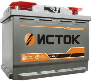 Аккумулятор для легкового автомобиля Исток 6ст-77 пр