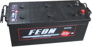 Аккумулятор для грузового автомобиля Feon Silver евро зал клемма 225Ah