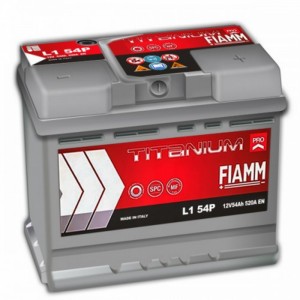 Автомобильный аккумулятор Tudor Fiamm Titanium Pro 54 об