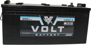 Аккумулятор для грузового автомобиля Volt Standart 225Ач Пр