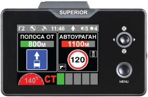Радар-детектор Intego Superior