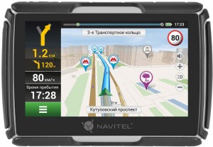 Портативный GPS-навигатор Navitel G550 Moto
