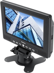 Автомонитор Rolsen RCL-700Z Black