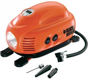 Автомобильный компрессор Black and Decker ASI200