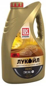 Моторное масло Лукойл Люкс 5W30 SL/СF 4л