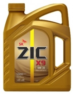 Моторное масло ZIC X9 5W-30 4л