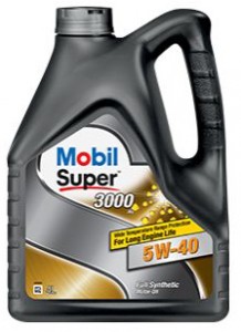 Моторное масло Mobil Super 3000 X1 5W-40 4л