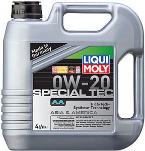 Моторное масло Liqui Moly Special Tec AA 0W-20  GF-5 4л
