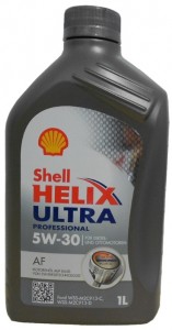 Моторное масло Shell Helix Ultra Professional AF 5W/30 1л
