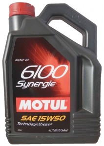 Моторное масло Motul 6100 Synergie 15W40 4л