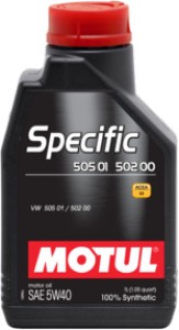 Моторное масло Motul Specific VW 505.01 5W40 1л