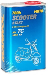 Моторное масло Mannol Scooter 7804 1л