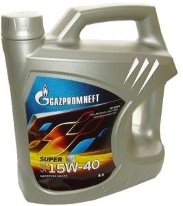 Моторное масло Газпромнефть Super 15w40 4 л