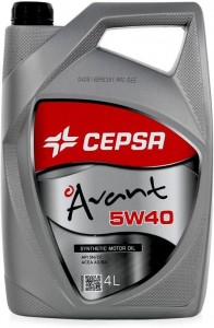Моторное масло Cepsa Avant 5W-40 4л синт