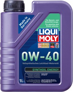 Моторное масло Liqui Moly 1922 Synthoil Energy 0W-40 1л