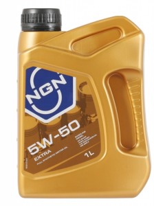 Моторное масло NGN Extra 5W-50 1л