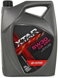 Моторное масло Cepsa Xtar 5W-30 C2 DPF 5л синт
