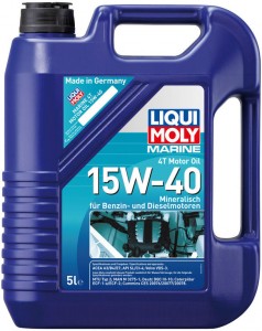 Моторное масло Liqui Moly Marine 4T Motor Oil 15W-40 5л