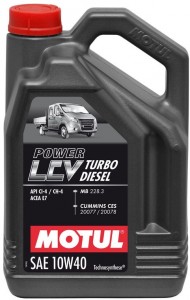 Моторное масло Motul Power LCV Turbo Diesel 10w40 5л