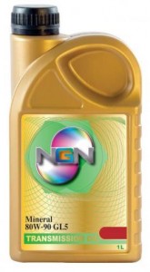 Трансмиссионное масло NGN 80W-90 GL5 1л