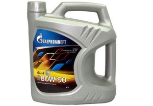 Трансмиссионное масло Газпромнефть 80w90 GL-4 4л.