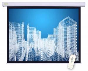 Рулонный экран для проектора Cactus  Motoscreen CS-PSM-152x203