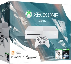 Приставка Microsoft Xbox One 500GB + Quantum Break + Alan Wake 5C7-00203