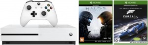 Приставка Microsoft Xbox One S 500 ГБ + Halo 5 + Forza Motorsport 6