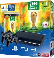 Приставка Sony PlayStation 3 12Gb + FIFA World Cup 2014 + Dualshock 3