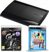 Приставка Sony PlayStation 3 Super Slim 500Gb  + 