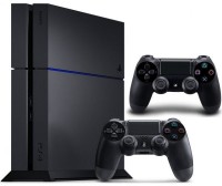 Приставка Sony PS4 CUH-1208B 1TB + 2 геймпада Dualshock 4