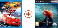 Игра для Sony PlayStation 3 Disney Interactive Храбрая сердцем (PS3) + Blue-ray Тачки