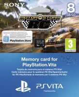 Комплект аксессуаров Sony 8GB card + код на MotorStorm RC