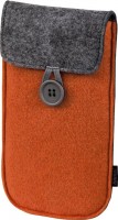 Чехол Hama H-114187 SlimFelt для Sony/Nintendo Orange grey