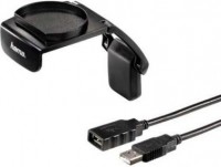 Подставка Hama H-51888 Easy-Clip Black