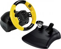 Руль Genius Speed Wheel 5 USB чёрный-жёлтый