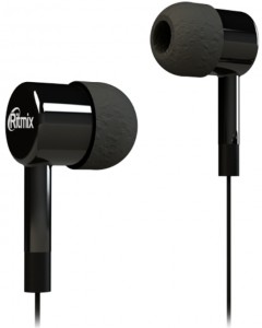 Проводные наушники Ritmix RH-003 Black