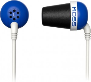 Проводные наушники Koss The Plug Blue