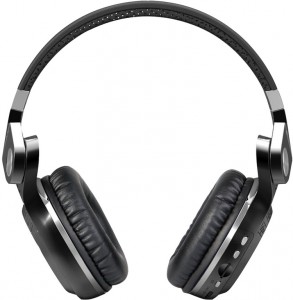 Беспроводные наушники Bluedio T2+ (FM+SD) Black